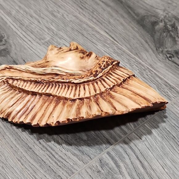 Vintage 91' Chieftain Appalachian Indian Head Ceramic Wall Decor - Picture 4 of 8